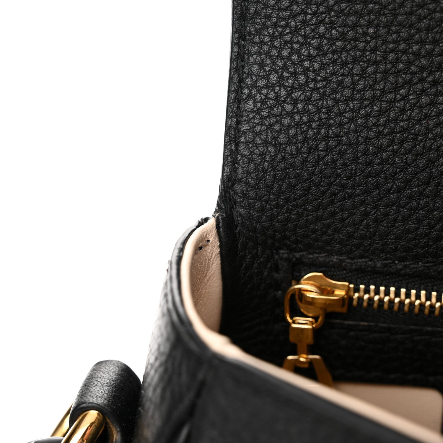 Louis Vuitton Grained Calfskin LV Pont 9 Soft PM Black 10 of 15