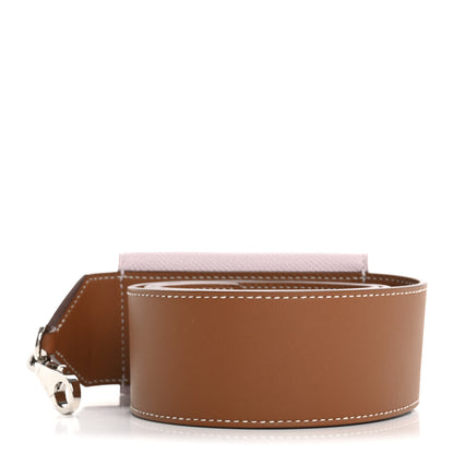 Hermes Swift Epsom Pocket Kelly Shoulder Strap Gold Mauve Pale 2 of 6