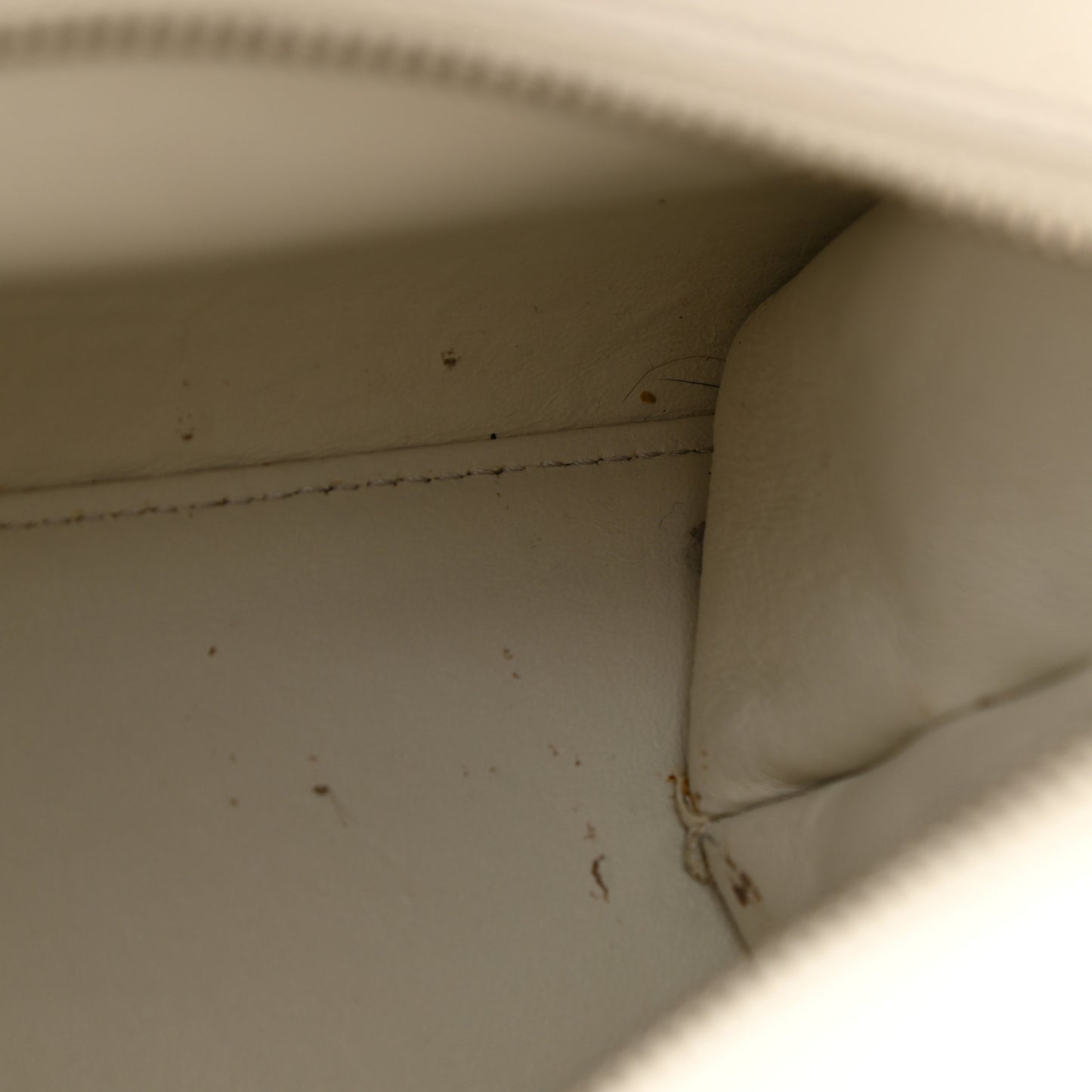 Vitello Scalloped Studded Mini 3Jours Tote Ice Cloude