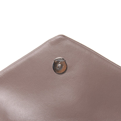 Saint Laurent Calfskin Y Quilted Toy Loulou Monogram Satchel Nude Powder 11 of 12