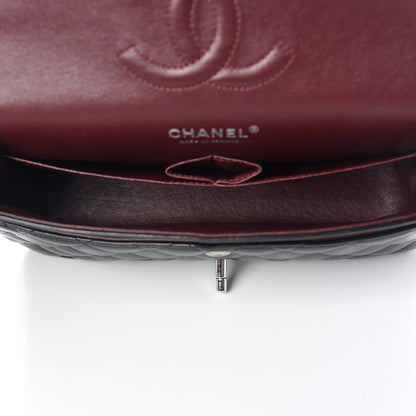 Chanel Lambskin Quilted Medium Double Flap Black 5 of 13