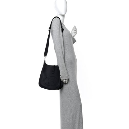 Hermes Taurillon Clemence Evelyne III PM Caban 2 of 11
