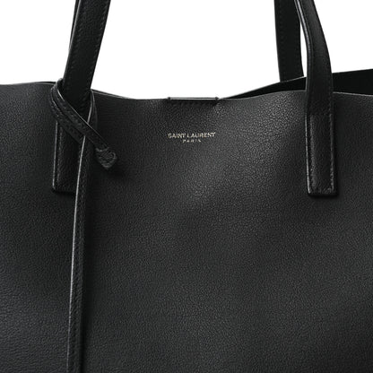 Saint Laurent Calfskin Large Shopping Tote Black 4 of 10