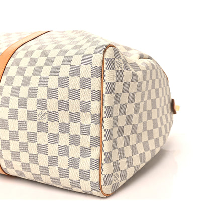Louis Vuitton Damier Azur Keepall 50 7 of 7