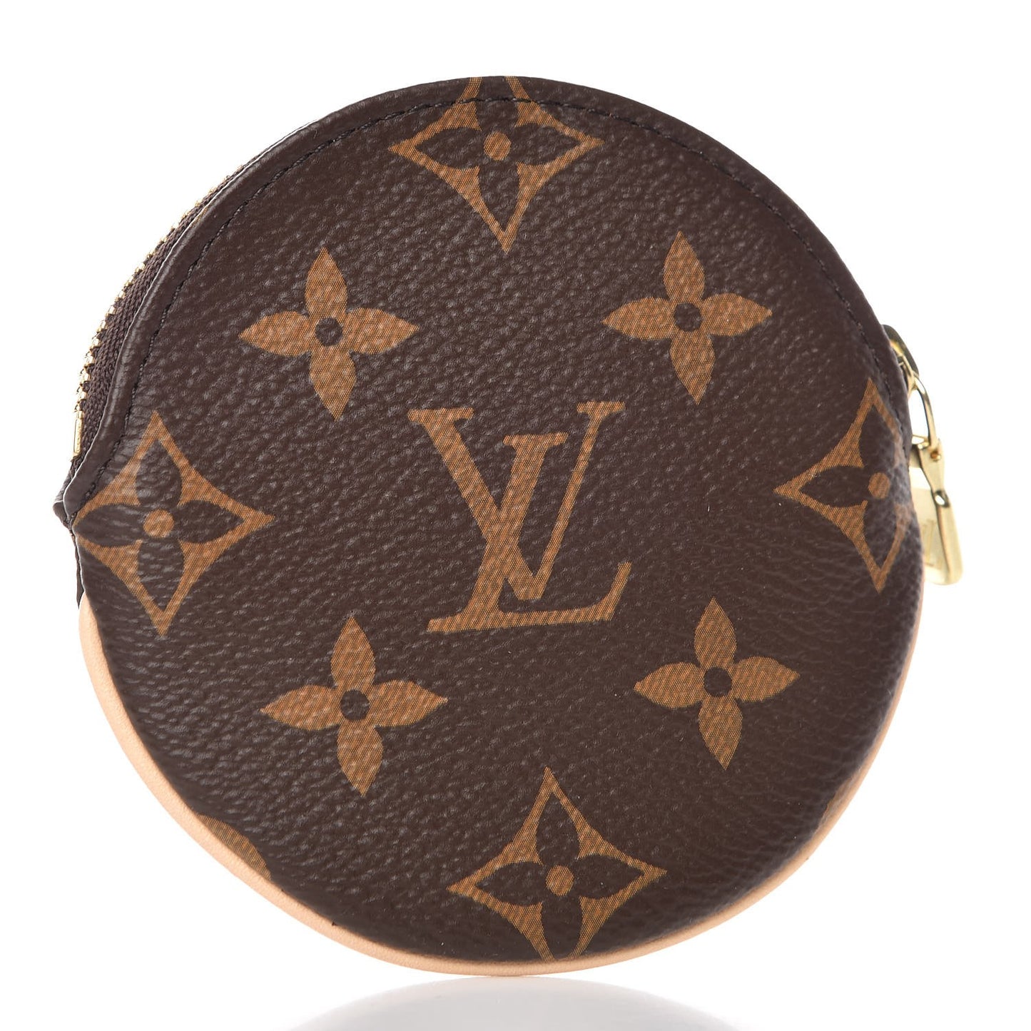 Monogram Round Coin Purse