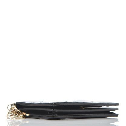 Christian Dior Lambskin Cannage Small Lady Dior Flap Card Holder Black 4 of 8