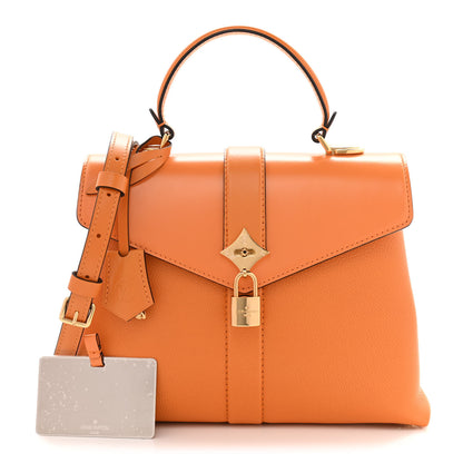 Louis Vuitton Grained Smooth Calfskin Rose Des Vents PM Amaretto 1 of 12