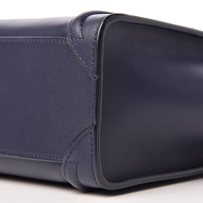 Celine Smooth Calfskin Nano Luggage Ink 10 of 13