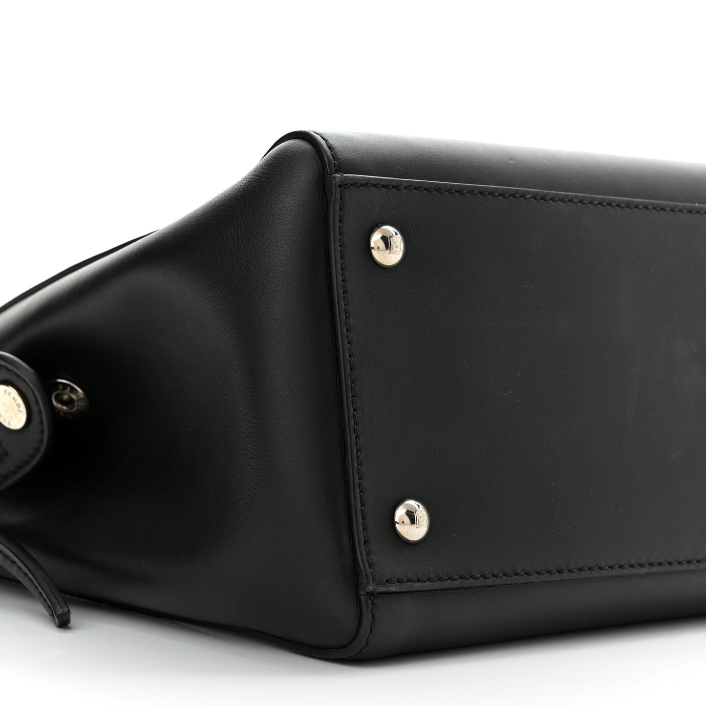 Vitello Baltico Dolce DotCom Satchel Black