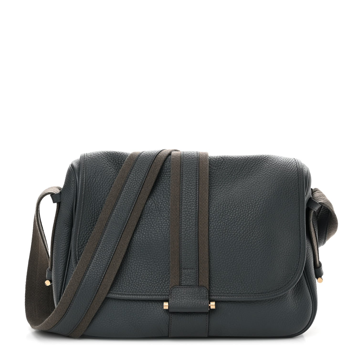 Hermes Taurillon Clemence Bourlingue Bleu Orage Etain 1 of 12