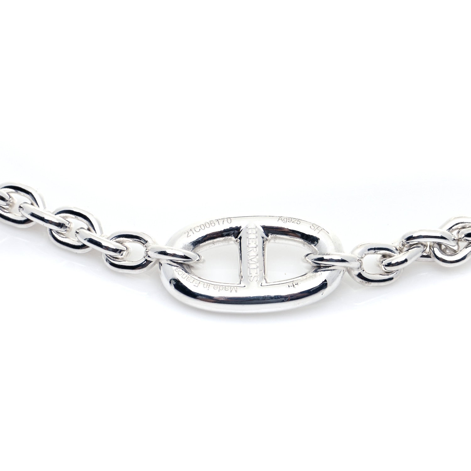 Hermes Sterling Silver Farandole Bracelet SH 5 of 6