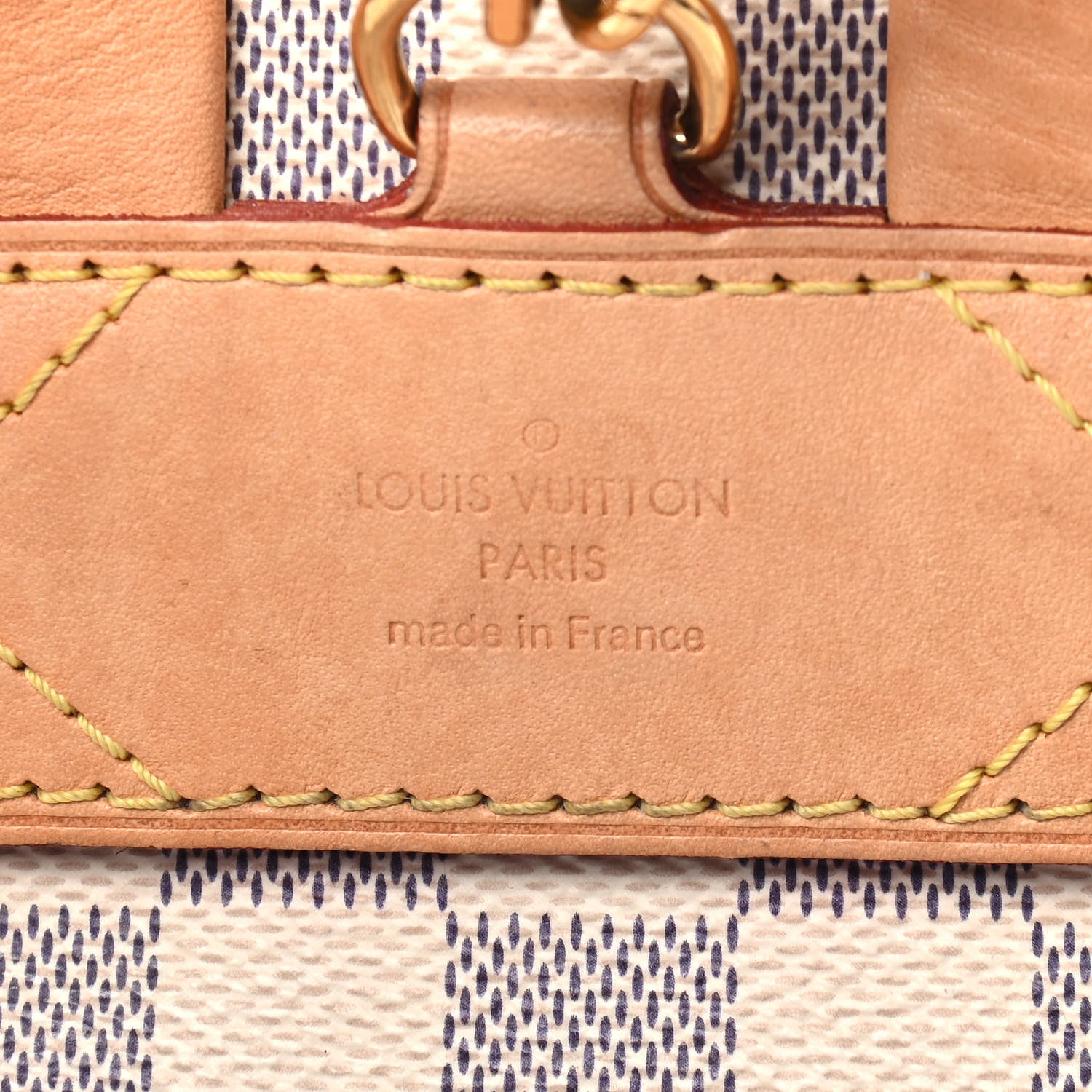 Louis Vuitton Damier Azur Sperone BB Backpack 6 of 9