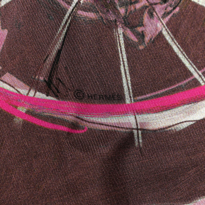 Hermes Silk New Springs Scarf 90 Prune Rose 2 of 4