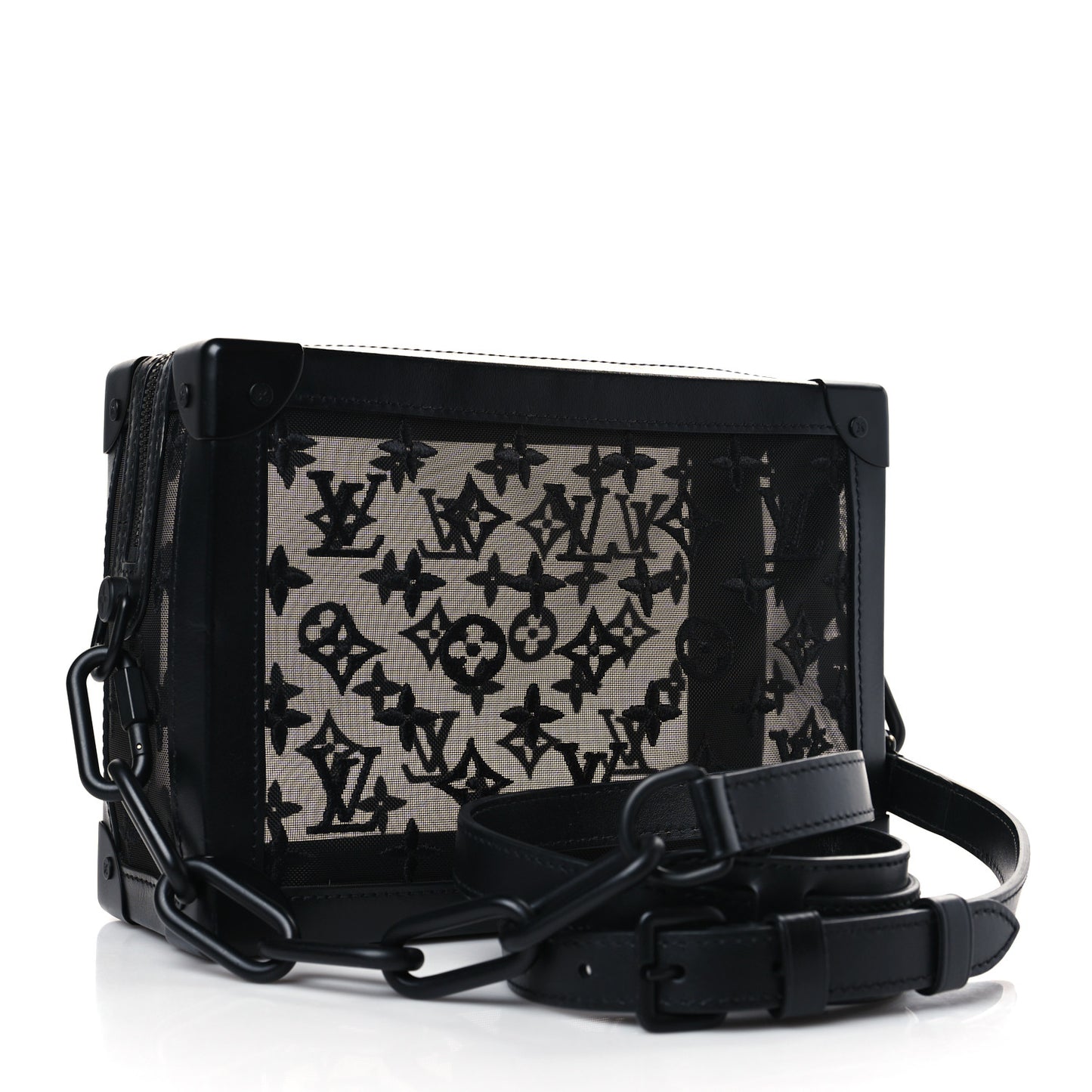 Monogram See Through Soft Trunk Black
