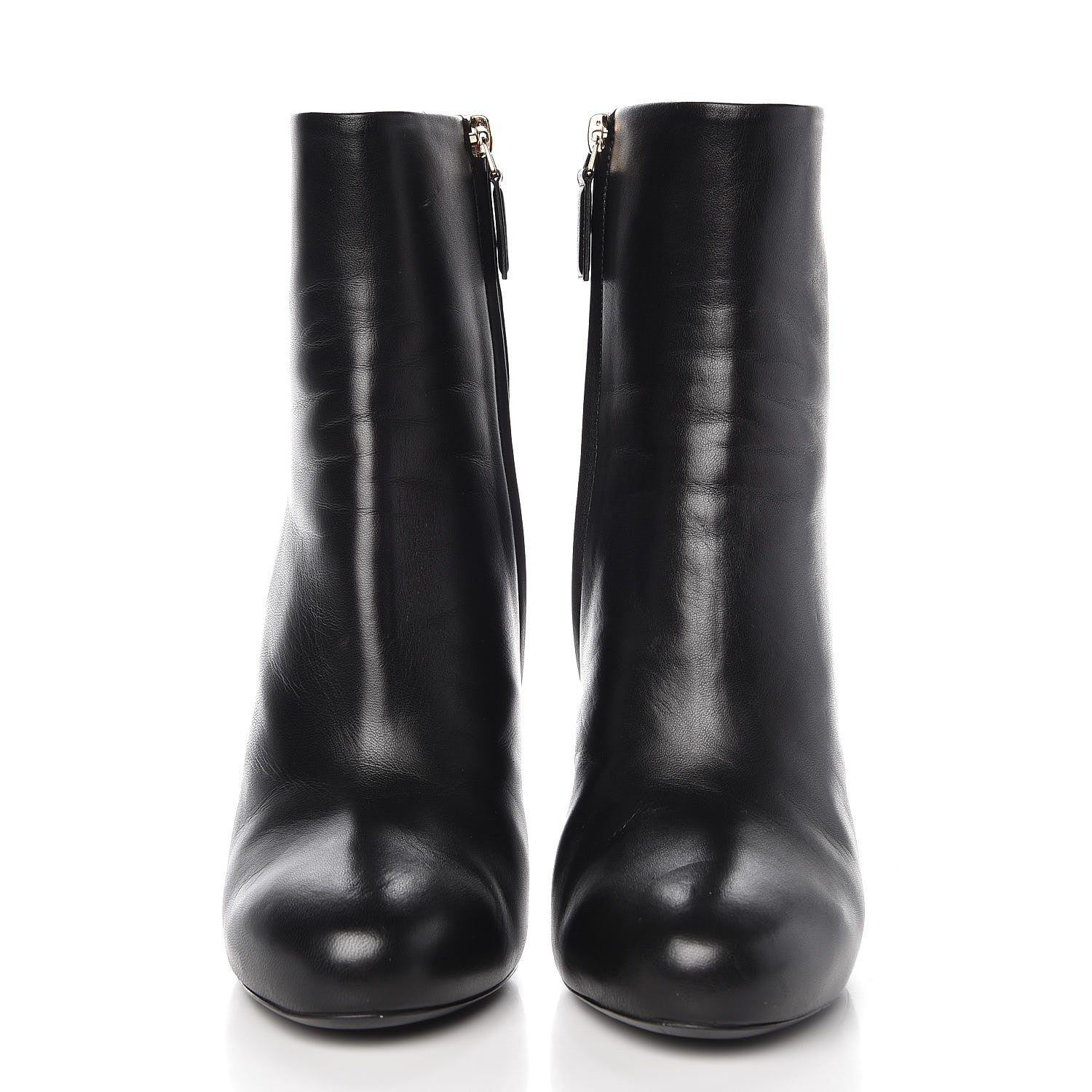 Chanel Lambskin CC Short Booties 41 Black 2 of 15