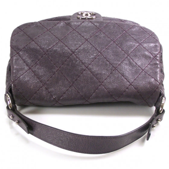 Chanel Leather On The Road Flap Purple 5 of 10
