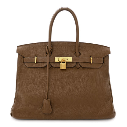 Hermes Togo Birkin 35 Alezan 1 of 18