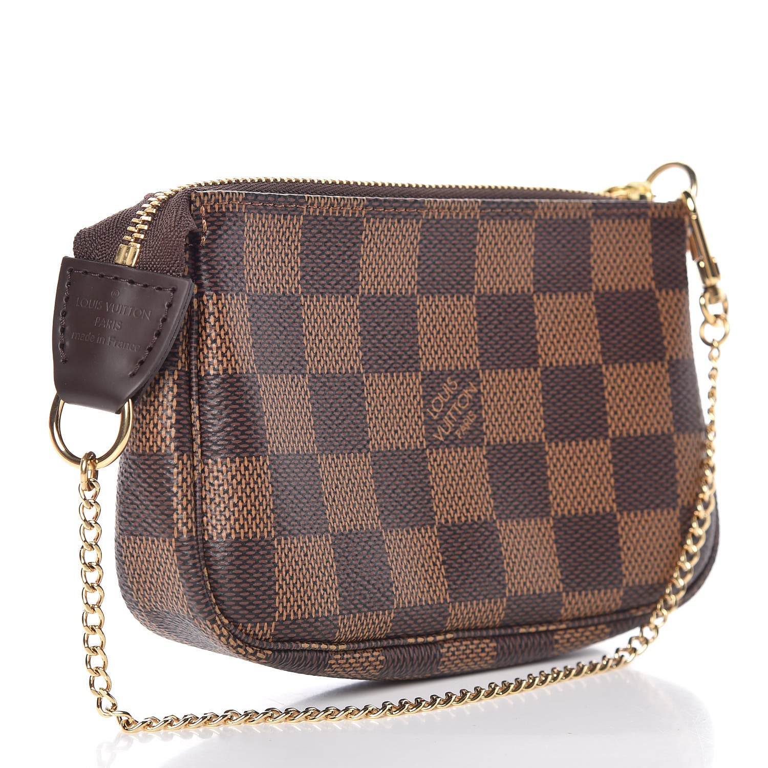 Louis Vuitton Damier Ebene Mini Pochette Accessories 3 of 8