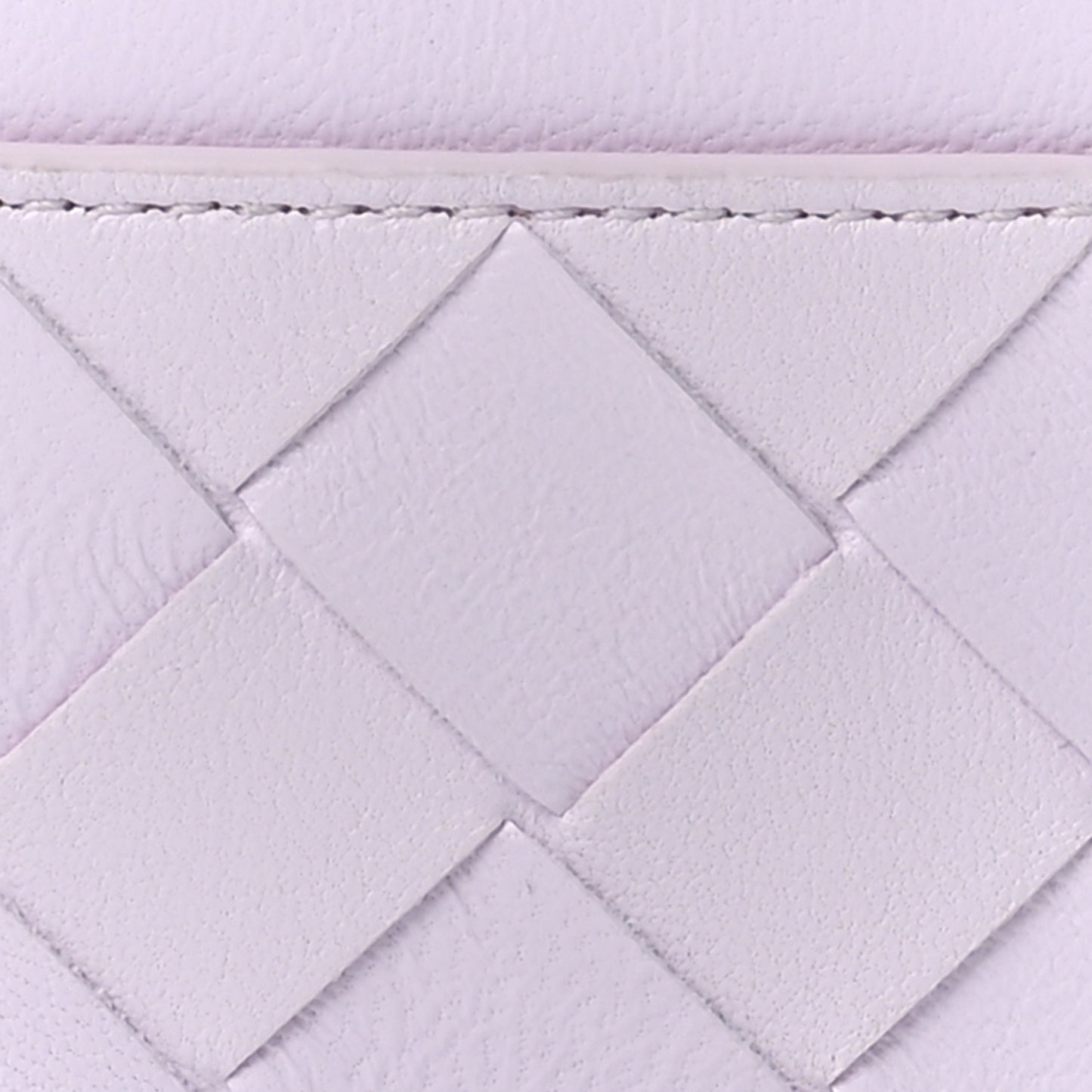 Nappa Intrecciato Card Holder Pink
