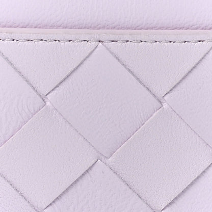 Bottega Veneta Nappa Intrecciato Card Holder Pink 9 of 13