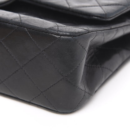Chanel Lambskin Quilted Small Double Flap Black 10 of 16