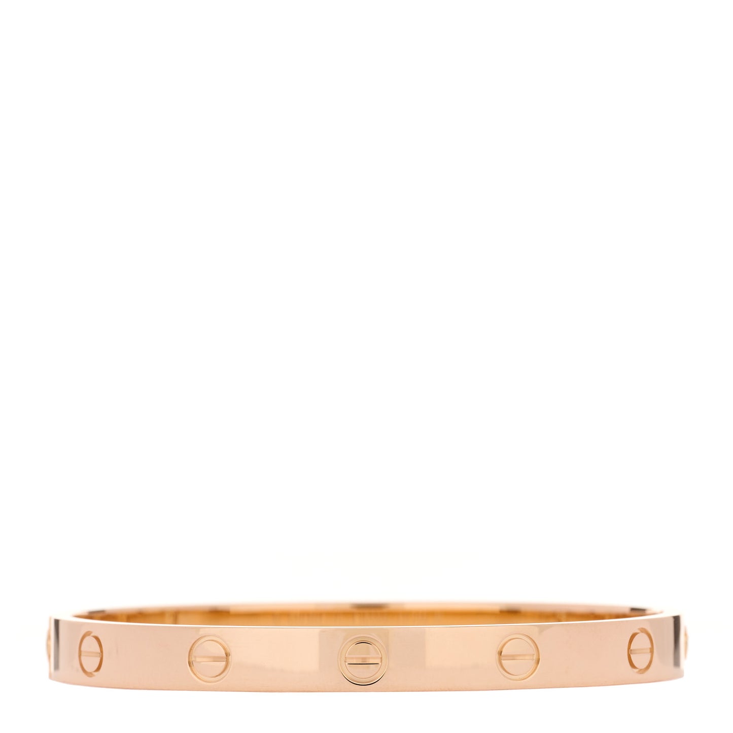 18K Pink Gold LOVE Bracelet 17