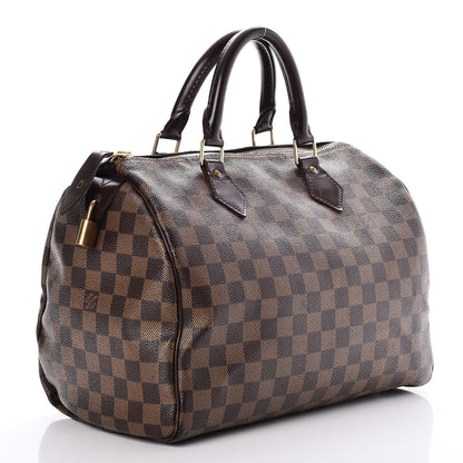 Louis Vuitton Damier Ebene Speedy 30 3 of 7