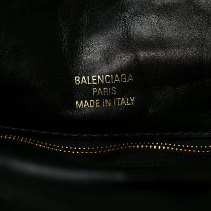 Balenciaga Calfskin Quilted Monaco Sling Shoulder Bag Black Black 6 of 9