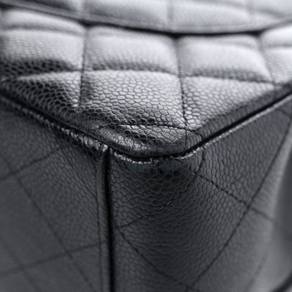 Chanel Caviar Quilted Maxi Double Flap Black 11 of 16