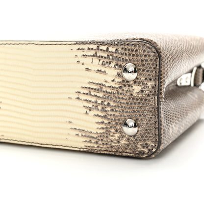 Louis Vuitton Lizard Ombre Capucines Mini Natural 9 of 10