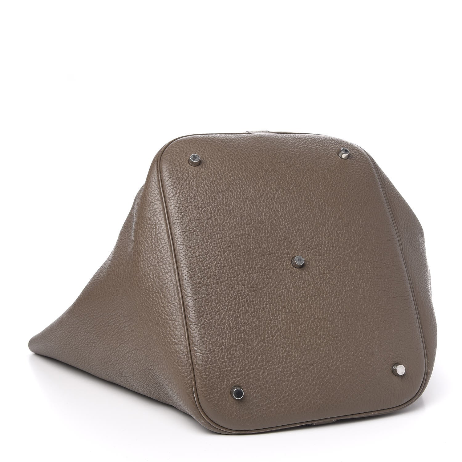 Hermes Taurillon Clemence Picotin TGM Etoupe 4 of 10