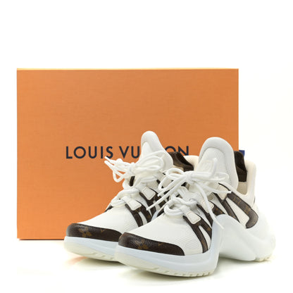 Louis Vuitton Patent Monogram LV Archlight Sneakers 36.5 White 14 of 14
