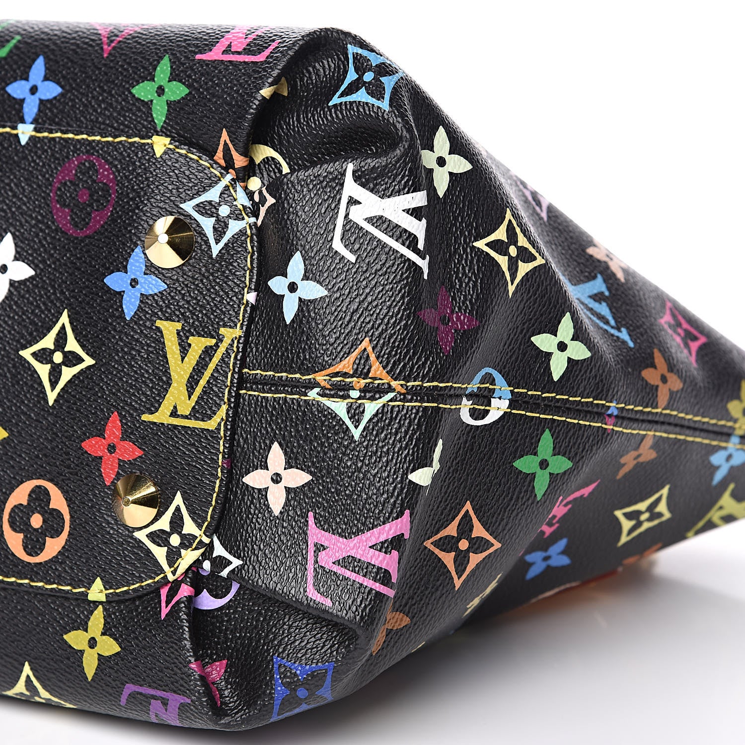 Louis Vuitton Monogram Multicolor Annie MM Black 9 of 12