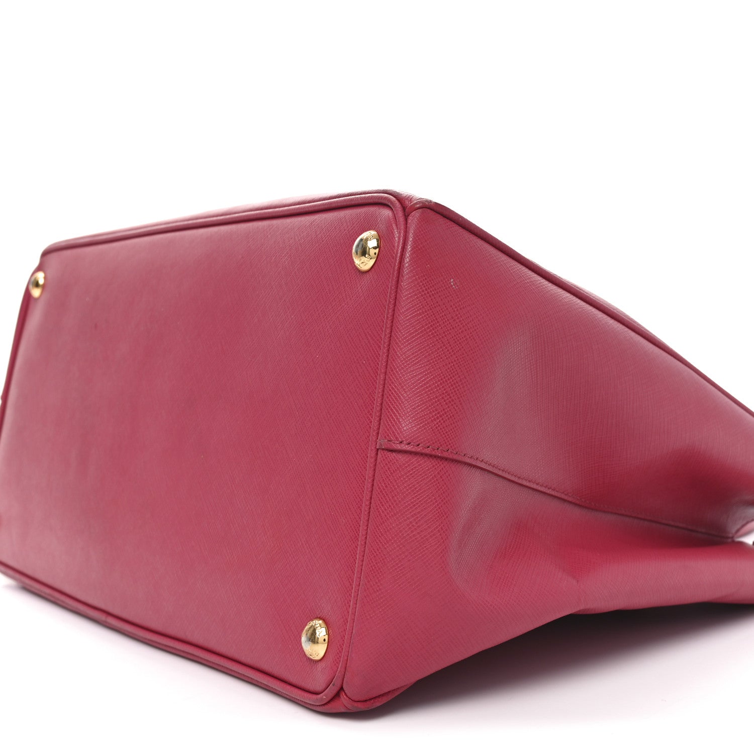 Prada Saffiano Large Galleria Double Zip Tote Peonia 9 of 9