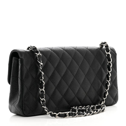 Chanel Caviar Quilted East West Flap Black 3 of 10
