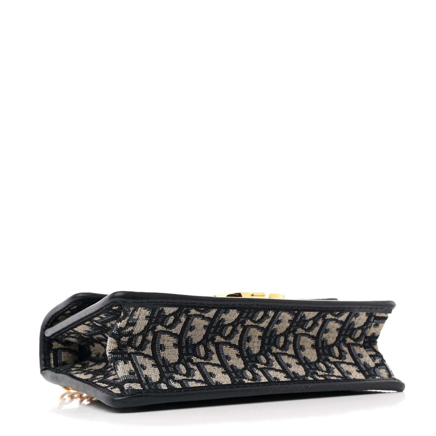 Oblique 30 Montaigne East West Chain Flap Bag Blue