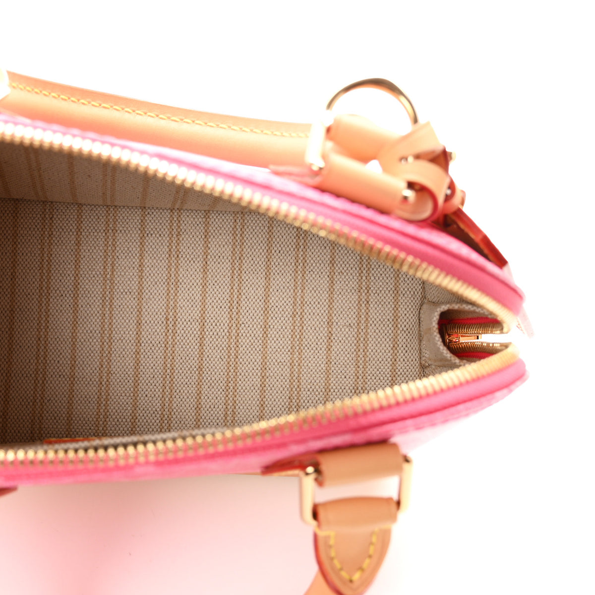 Louis Vuitton Monogram Origine Alma BB Rose Ruban 5 of 10