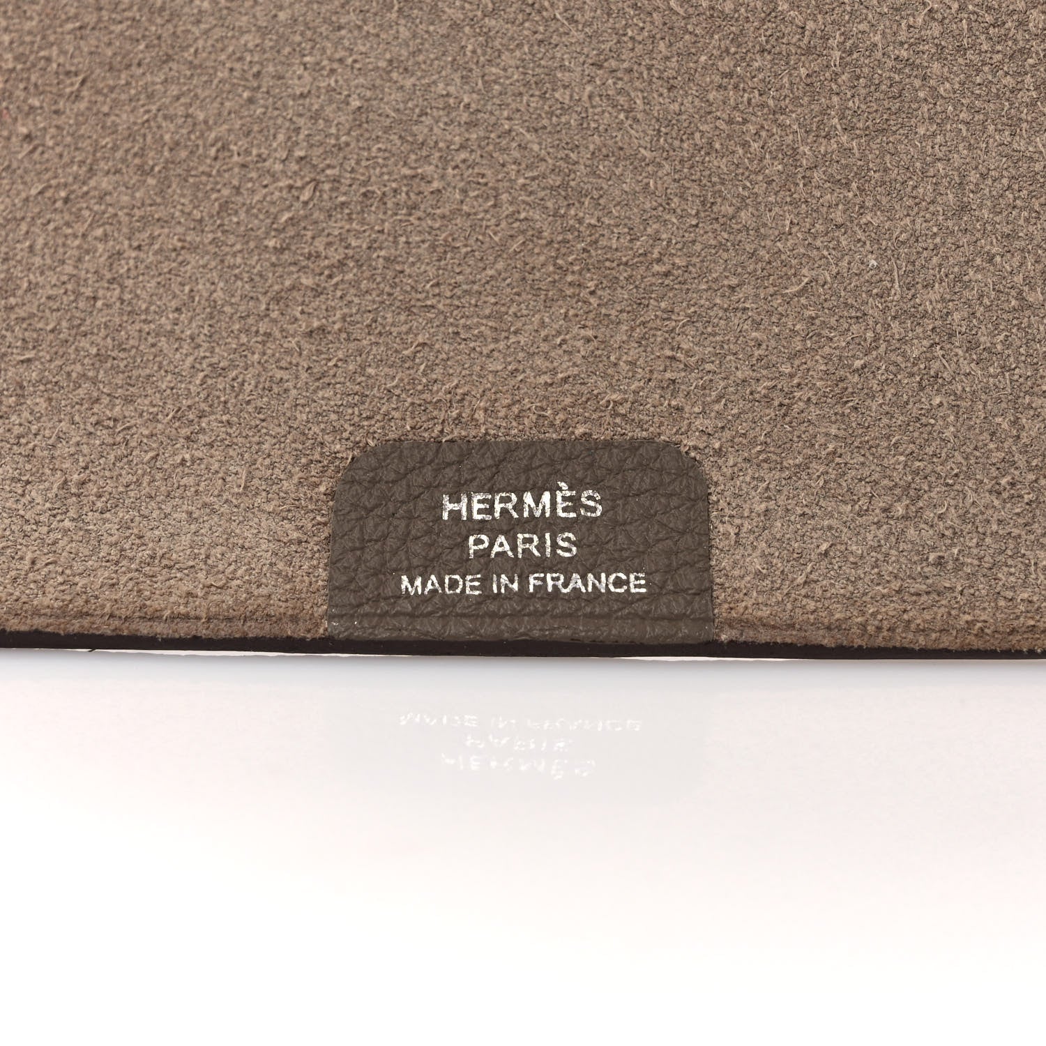 Hermes Togo Ulysse MM Notebook Cover Etoupe 6 of 8