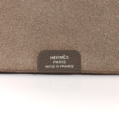 Hermes Togo Ulysse MM Notebook Cover Etoupe 6 of 8