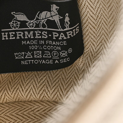 Hermes Canvas Small Bride-A-Brac Pouch Natural 6 of 10