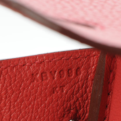 Hermes Taurillon Clemence Birkin 30 Bougainvillea 12 of 31