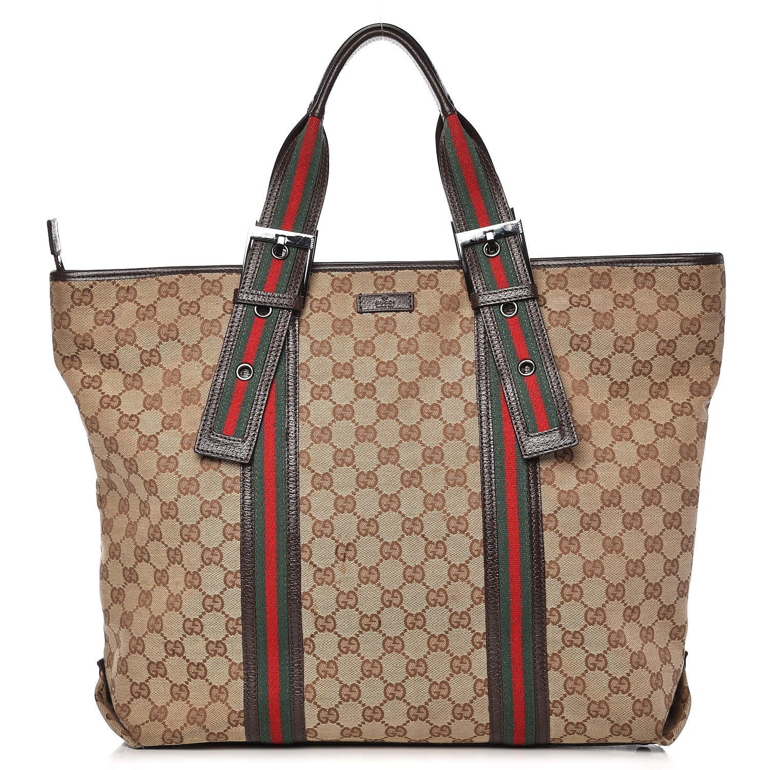 Gucci Monogram Large Web Joy Tote 1 of 18