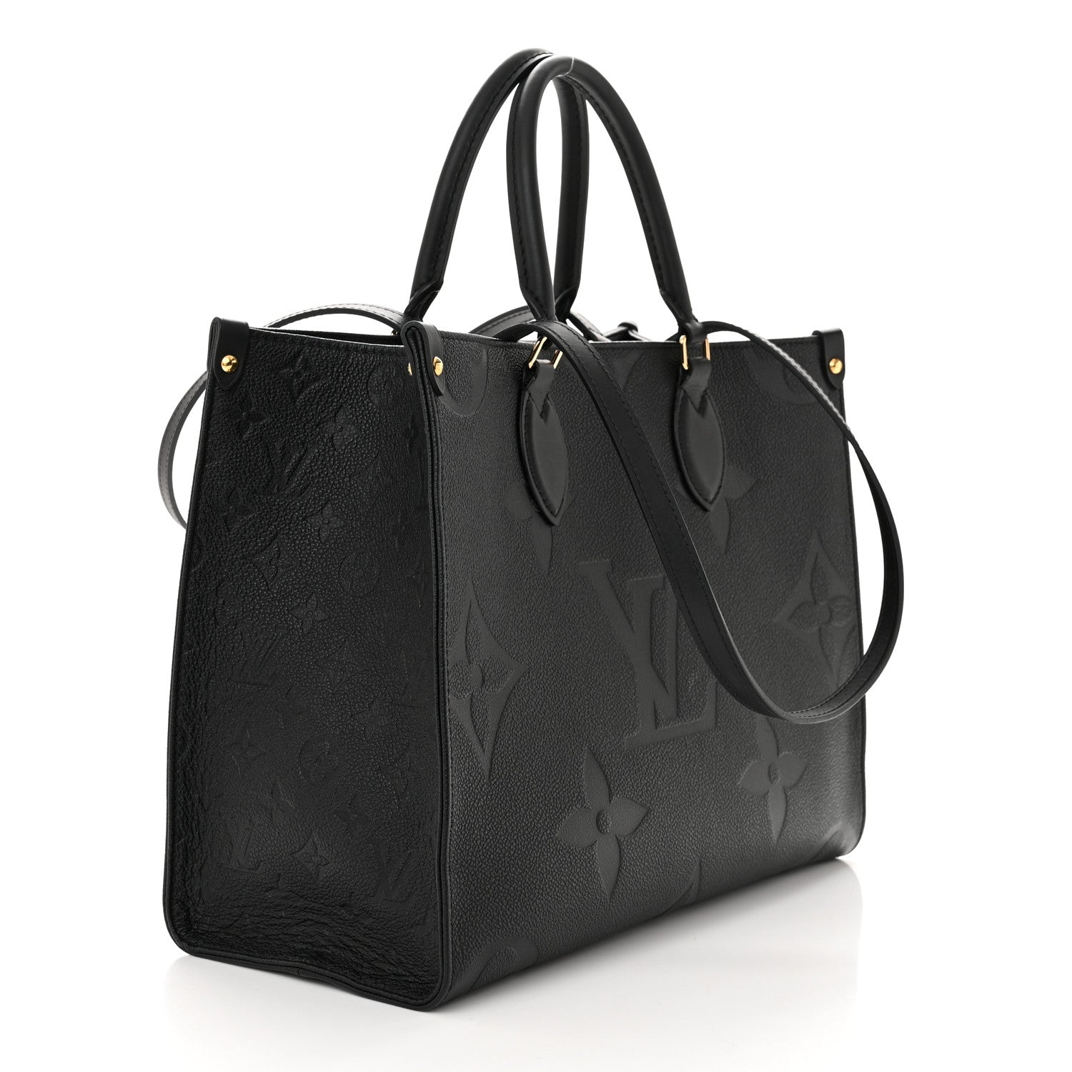 Louis Vuitton Empreinte Monogram Giant Onthego MM Black 3 of 10