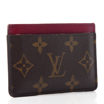 Louis Vuitton Monogram Card Holder Fuchsia 3 of 8