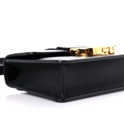 Christian Dior Smooth Calfskin Micro 30 Montaigne Flap Bag Black 7 of 12