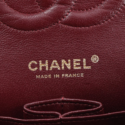 Chanel Lambskin Quilted Medium Double Flap Black 7 of 11