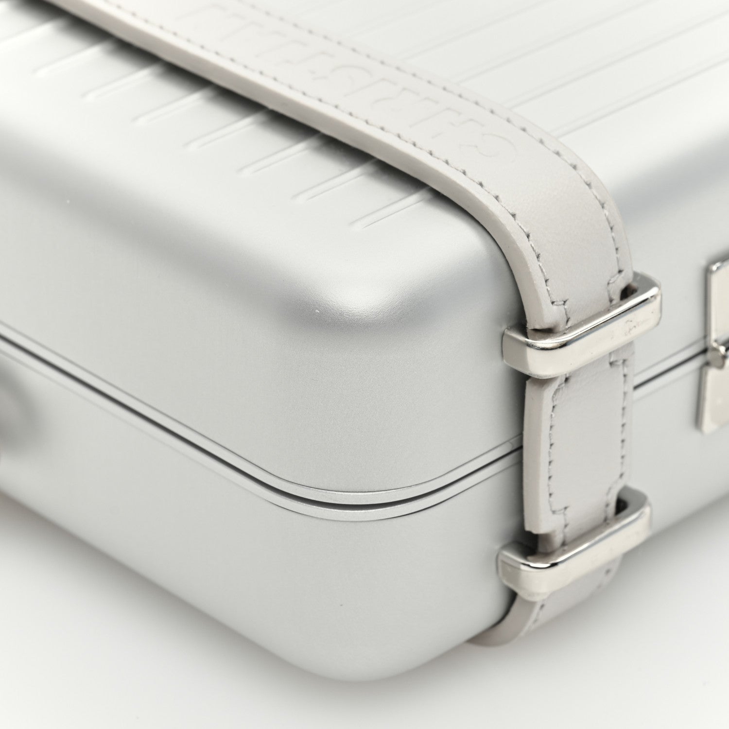 Christian Dior X RIMOWA Aluminum Personal Clutch On Strap Silver 10 of 12