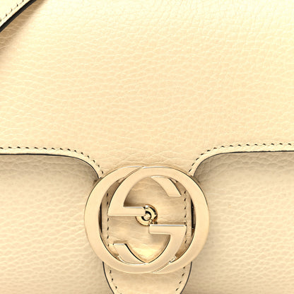 Gucci Dollar Calfskin Interlocking G Crossbody Bag Ivoire 8 of 12