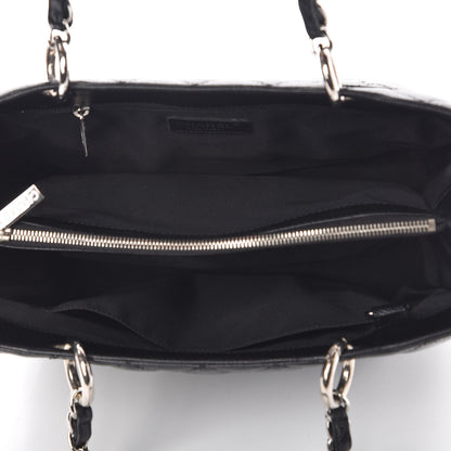 Chanel Caviar Quilted Grand Shopping Tote GST Black 7 of 13