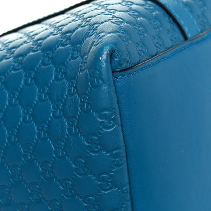 Gucci Soft Microguccissima Dome Satchel Deep Cobalt 14 of 15